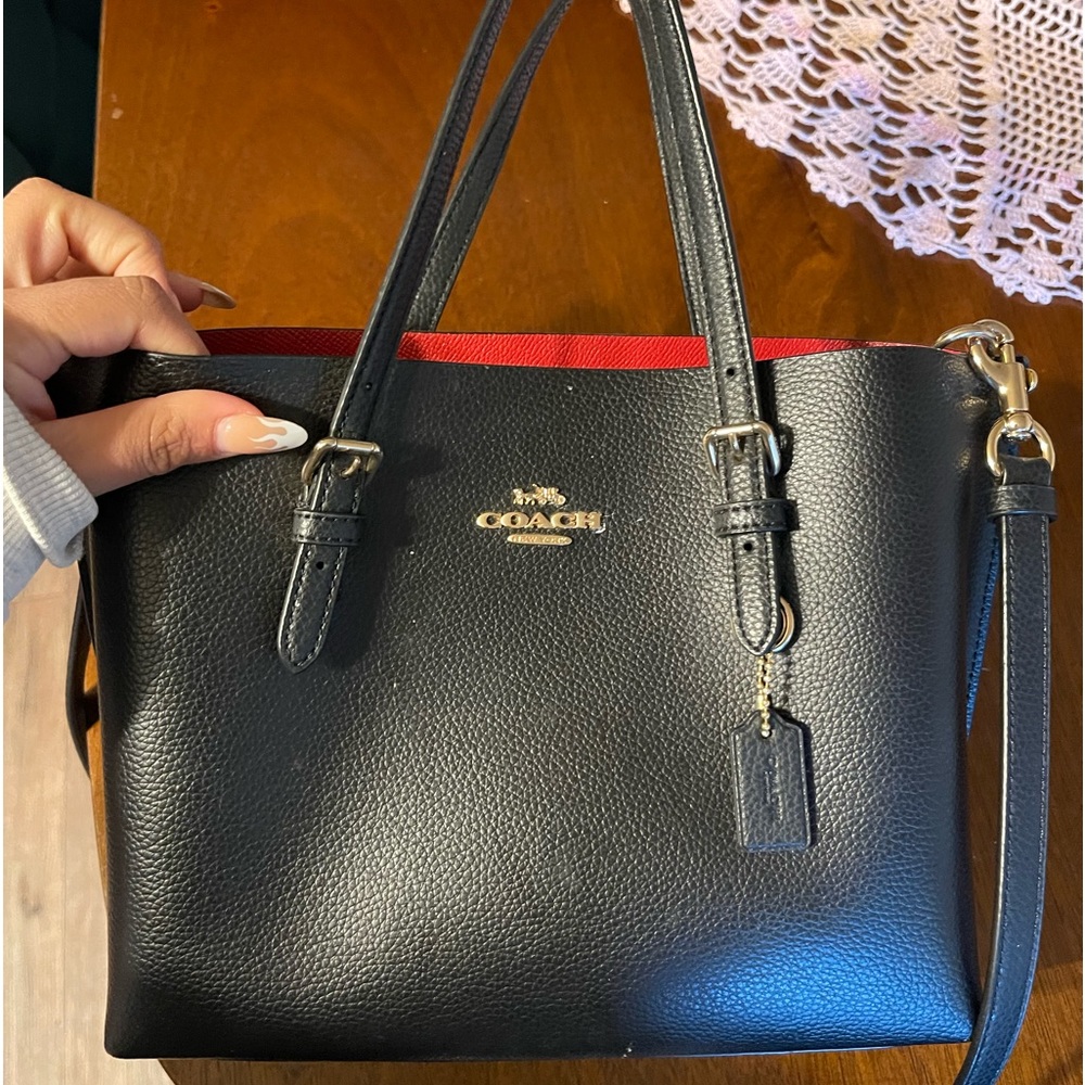 Coach mini tote bag